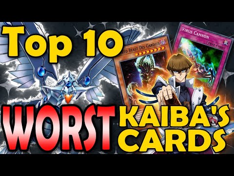 Kaiba's Top 10 WORST Cards (That He Used In The Anime)