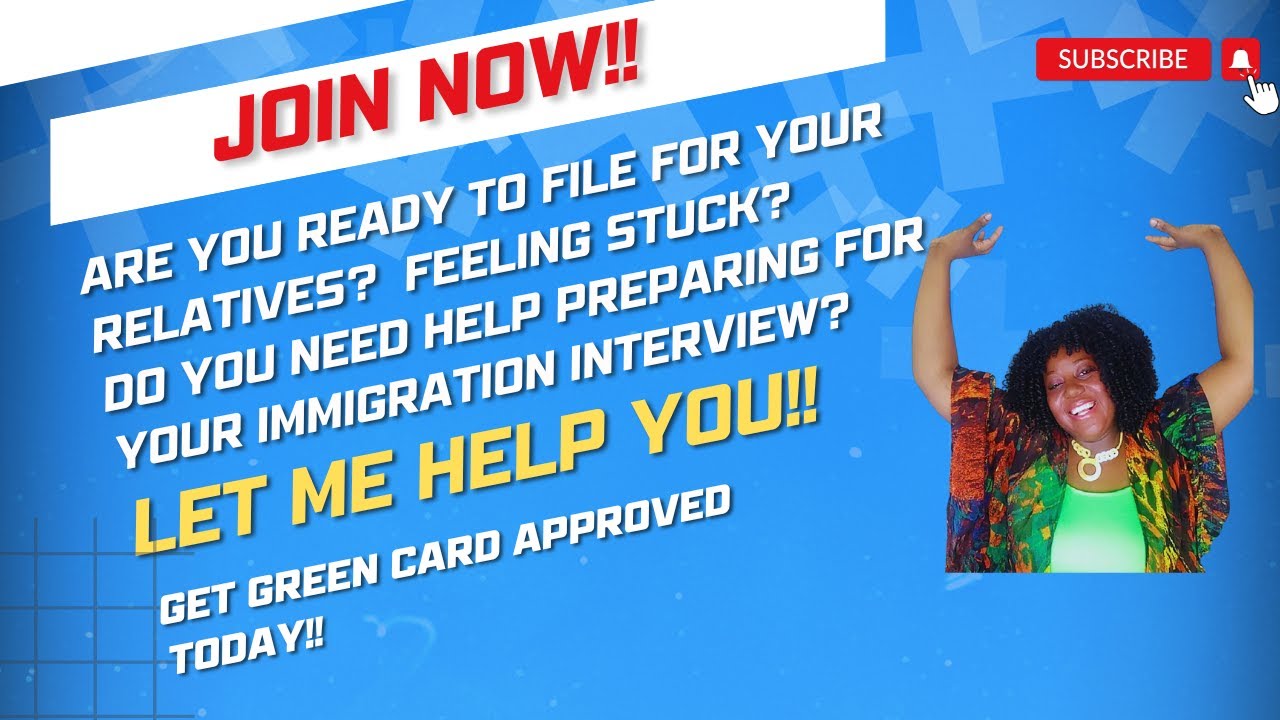 Are you feeling stuck with your immigration case and need help? Join My Membership Today!