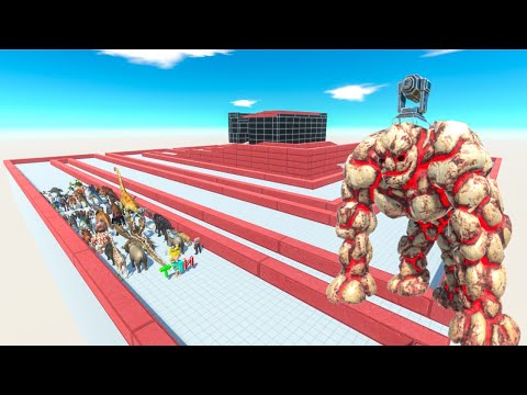 Lava Golem DESTROYED Everyone… But ONE Made a GENIUS Escape! 🧠😱 | ARBS Survival