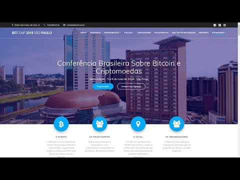 BITCONF 2018 - Largest Brazilian Conference on Bitcoin and Cryptocurrencies / Ticket Giveaway