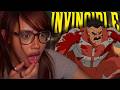 INVINCIBLE IS THE SCARIEST SHOW I VE EVER SEEN S1 EPS 7 8 REACTION
