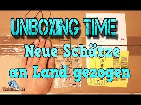 UNBOXING TIME  - Wieder neue Schätze an Land gezogen