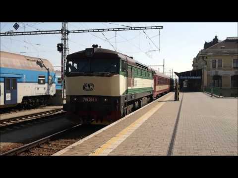 749.264 + R1247 odjíždí z Českých Budějovic