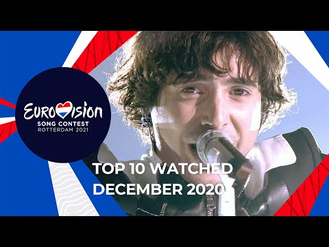 TOP 10: Most watched in December - Eurovision Song Contest