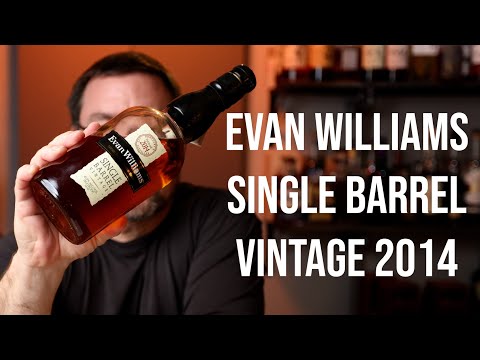 Evan Williams Single Barrel Vintage 2014
