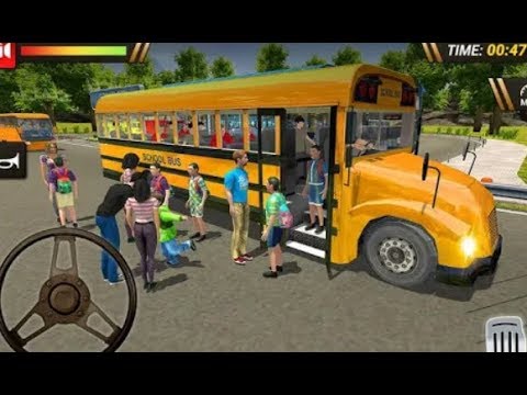 Part 4 | Android Gameplay Offroad School Bus Driving Simulator 2019 | Games Lovers