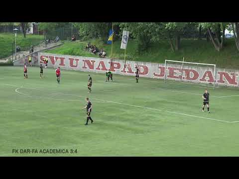 21.kolo Kantonalne lige za KADETE - FK DAR-FA ACADEMICA 3:4