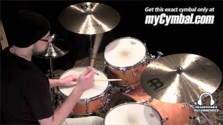 Video thumbnail for Meinl 20" Byzance Traditional Medium Ride Cymbal - Played by Gabriel Harris (B20MR-1011212O) by Memphis Drum Shop