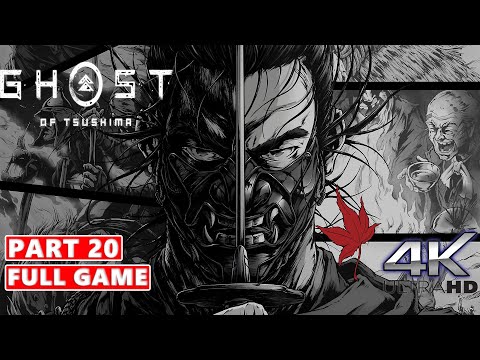 GHOST OF TSUSHIMA 100% Walkthrough Gameplay Part 20 No commentary 4k!