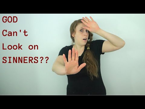 God Can't Look On SINNERS? | Jesus Had to Die so We Could be Right with God? | God is love and Just?