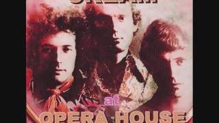 Cream- Civic Opera House-Chicago, Illinois 10/7/68