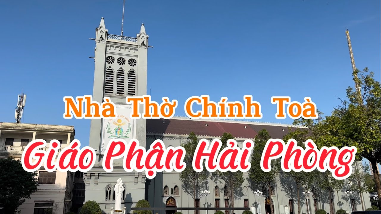 Discover a captivating glimpse of Hai Phong Cathedral.