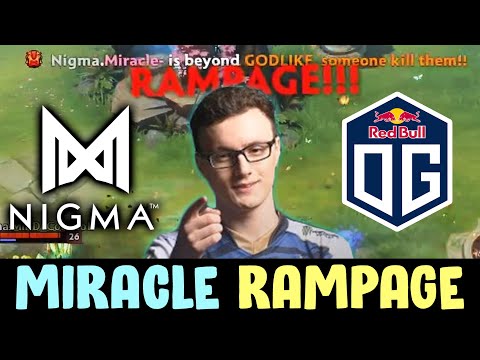 NIGMA vs OG — give MIRACLE that RAMPAGE