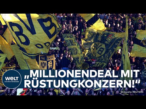 BORUSSIA DORTMUND: "Millionendeal!" Rüstungskonzern Rheinmetall als neuer Sponsor des Bundesligisten