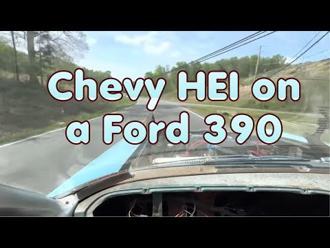 HEI swapped onto a 1965 Ford Galaxy 390 FE, test and tune.