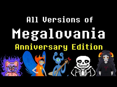 All Versions of Megalovania: Anniversary Edition