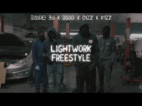 (BSIDE) 30 x Bgod x Dizz x K1zz - Lightwork Freestyle [ Slowed & Reverb ]
