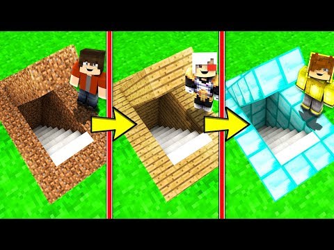 NOOB GİZLİ GEÇİT VS PRO GİZLİ GEÇİT! 😱 - Minecraft