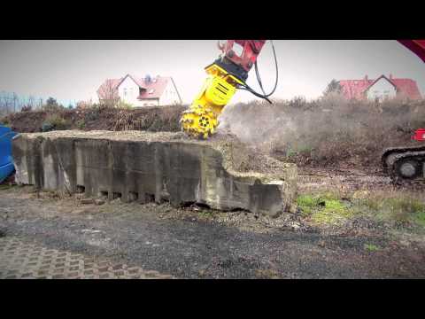 Atlas Copco drum cutters