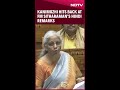 Kanimozhi Responds To FM Sitharaman Tamil Vs Hindi Debate In Parliament