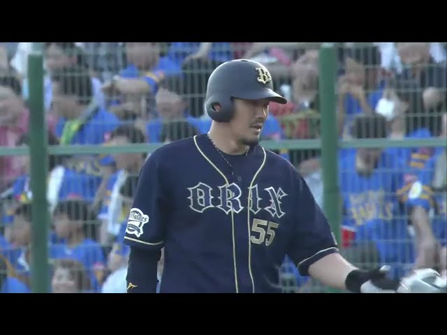 【3回表】バファローズ・T-岡田 ライトへの同点タイムリー!! 2016/7/20 H-Bs