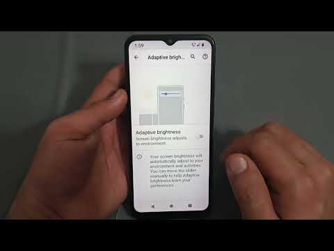 how to disable adaptive brightness in Nokia g21, Nokia g21 mein adaptive brightness disable Karen