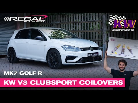 INSTALLING KW V3 CLUBSPORT 3-WAY COILOVERS ON A MK7 GOLF R