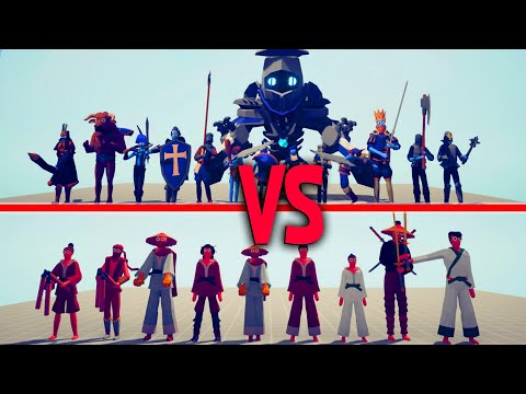 TAEKWONDO TEAM vs MELEE TEAM PART 1 | TABS | Totally Accurate Battle Simulator
