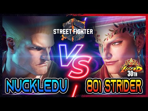 SF6💥NuckleDu (Guile) VS 801 Strider (Marisa)💥2024-02-10💥Street Fighter 6