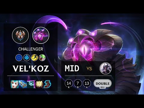 Vel'Koz Mid vs Syndra - EUW Challenger Patch 10.15