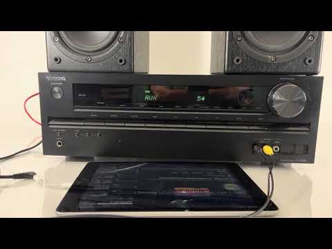 Onkyo AV Receiver HT-R390 5.1 Channel HDMI Receiver - No Sound Output