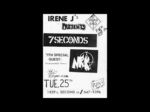 NRK - Working World Live at Irene J's in Milwaukee, WI (1984)
