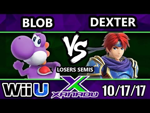 S@X 224 Smash 4 - Blob (Yoshi) Vs. Dexter (Roy, Lucina) - SSB4 Losers Semis - Smash for Wii U.
