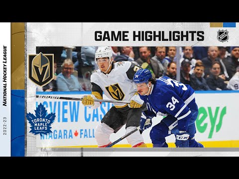 Golden Knights @ Maple Leafs 11/8 | NHL Highlights 2022