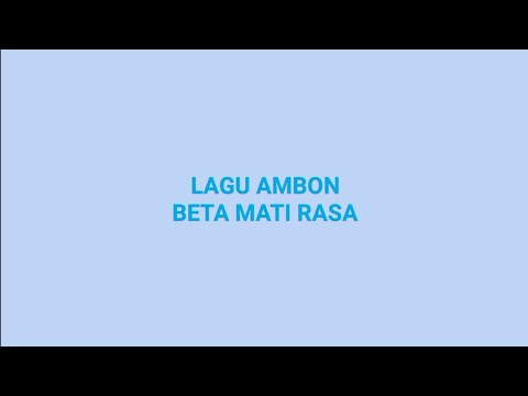 Beta mati rasa - Richar rehata