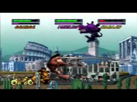 Rampage Through Time Playstation