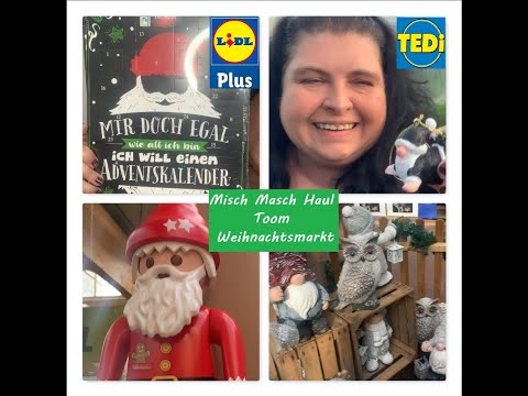 Lidl & Rossmann Haul | Tedi Haul im Garten | Zuschauerin getroffen 😊| Toom Weihnachtsmarkt Rundgang