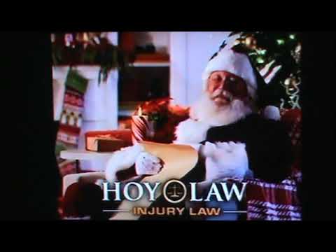 CMGUS VCR CLASSIC COMMERCIALS: SCOTT HOY ON SANTA LAP NAUGHTY OR NICE TRIAL LAWYERS 15 DEC 2019