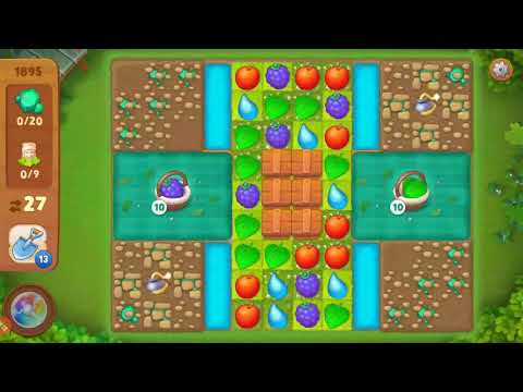 Gardenscapes level 1895