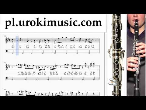 Jak Grać Na Klarnecie Super Mario Bros - Theme Tabulatura Lekcje um-a463