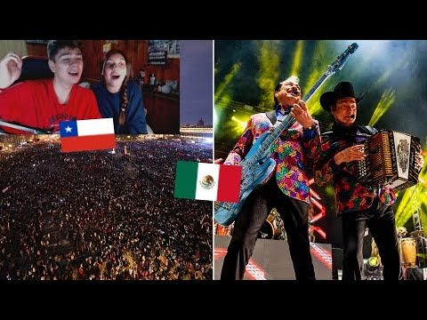 CHILENOS REACCIONAN A LOS TIGRES DEL NORTE - SOMOS MAS AMERICANOS/AMERICA(INDEPENDENCIA MEXICO 2022)