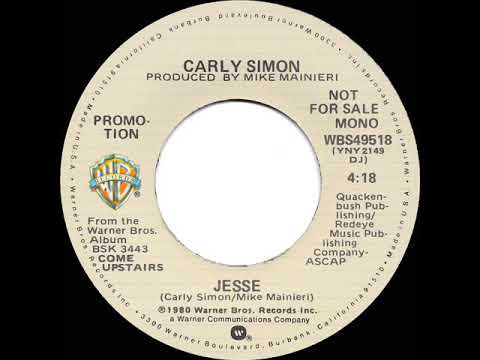 1980 Carly Simon - Jesse (mono radio promo 45)