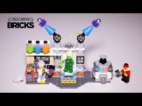 Vidéo LEGO Hidden Side 70418 : Le laboratoire détecteur de fantômes
