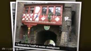 preview picture of video 'Rhine River Cruise of the Best Castles Stevelegassick's photos around Bacharach, Germany'