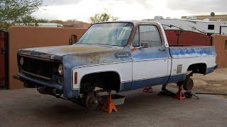 Chevrolet Cheyenne renovation tutorial video