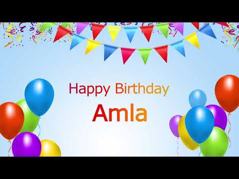 Happy Birthday Amla
