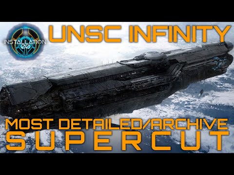 UNSC Infinity | Most Detailed SUPERCUT