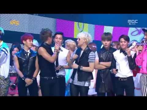 4D Hyunseung when Beast wins on music shows through the years