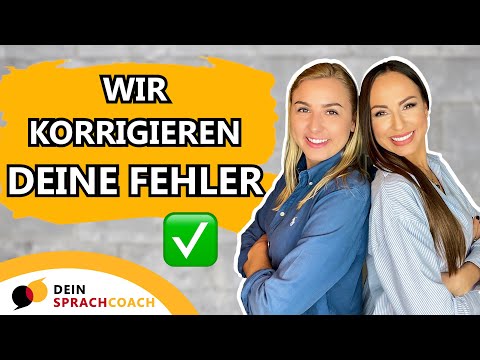 Vermeide diese typischen FEHLER IM DEUTSCHEN (Grammatik | Wortschatz | Deutsch A1|A2|B1|B2|C1)