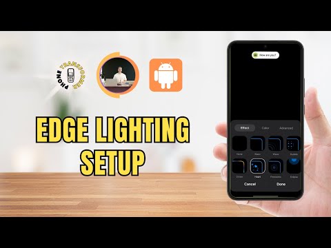 How To Enable Edge Lighting For Notifications On Samsung Galaxy S25 - Simple Steps
